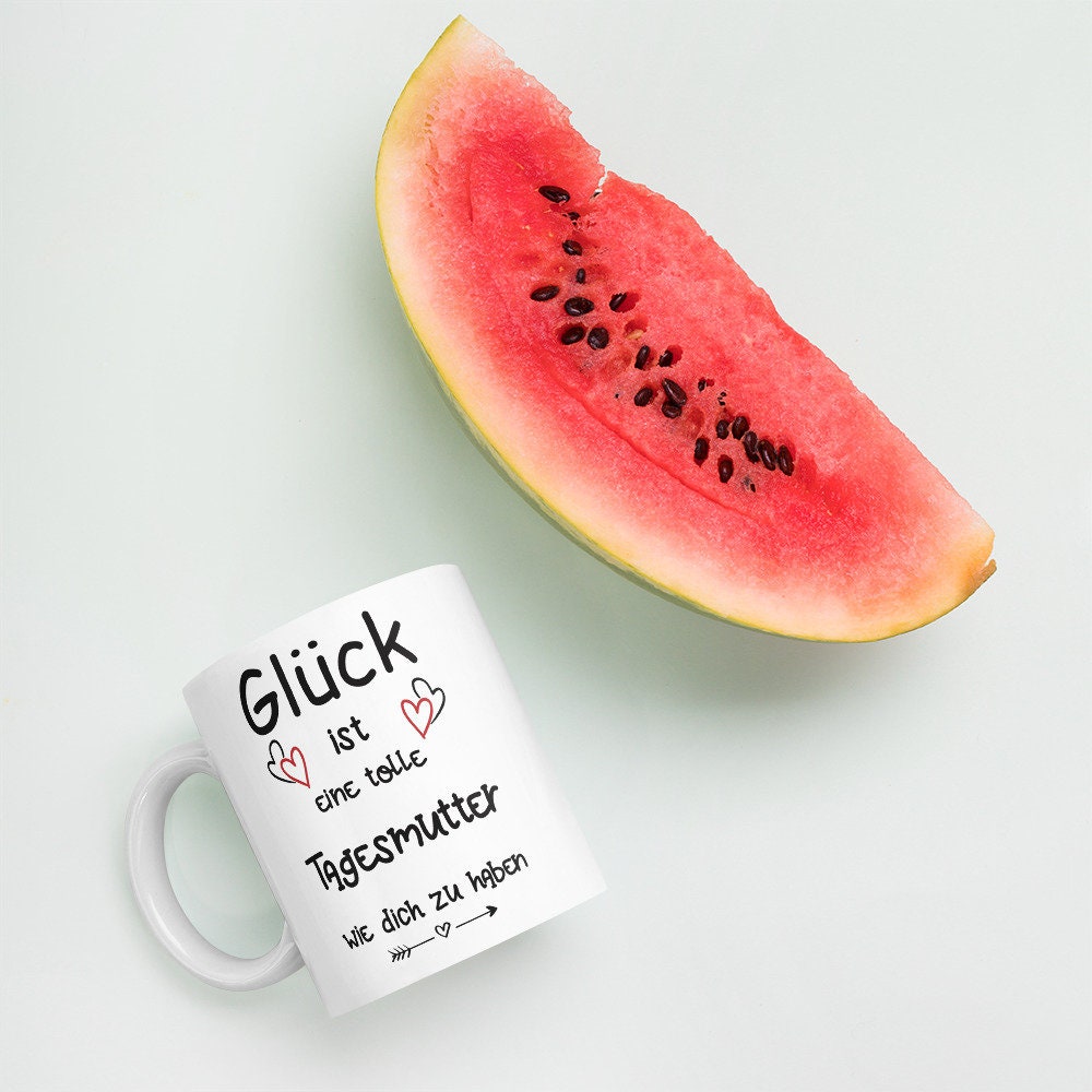Tasse Tagesmutter Glück ist eine Tagesmama wie dich zu haben Geschenk Tagesmutter Erzieherin