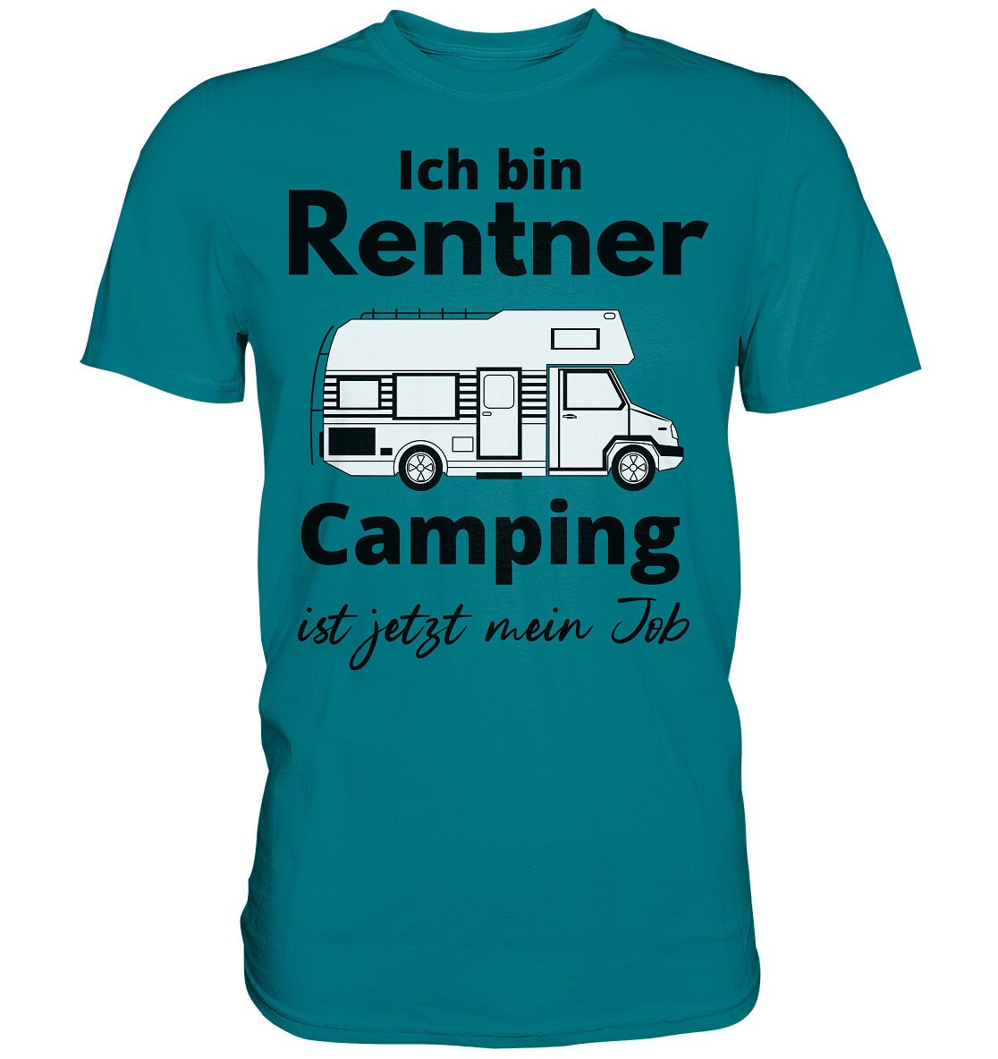 Rentner Camping Wohnmobil - Premium Shirt Camper