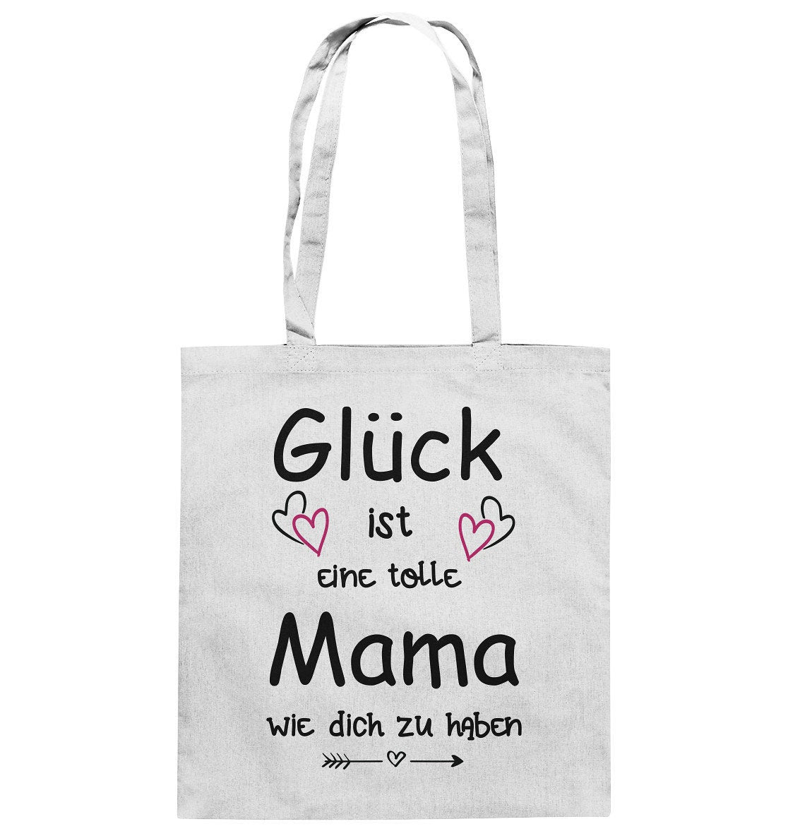 Glück ist tolle Mama wie dich zu haben Muttertag Muttertagsgeschenk - Baumwolltasche