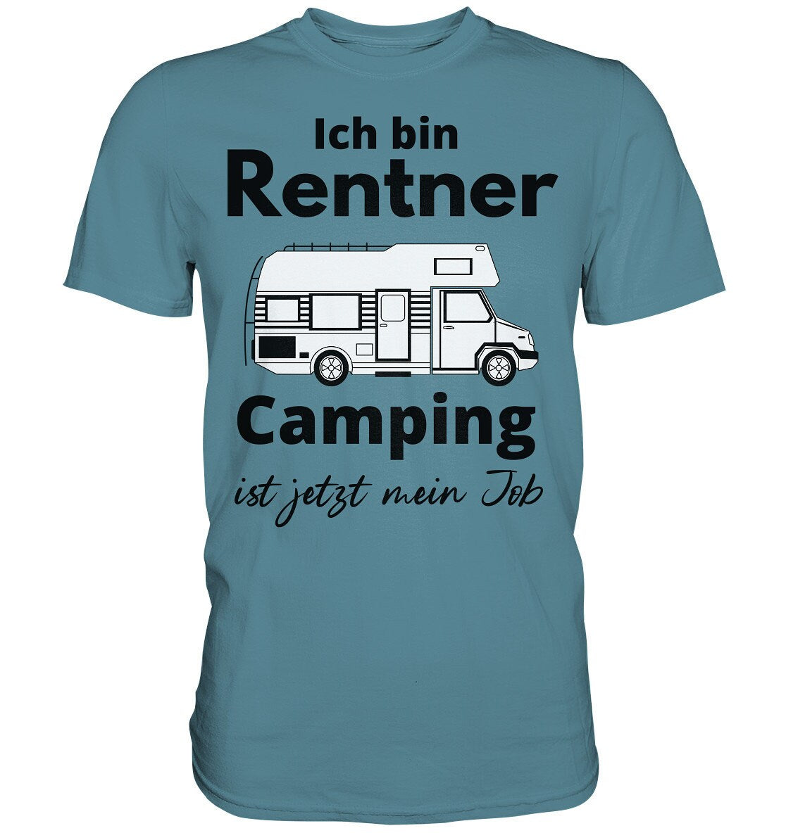 Rentner Camping Wohnmobil - Premium Shirt Camper