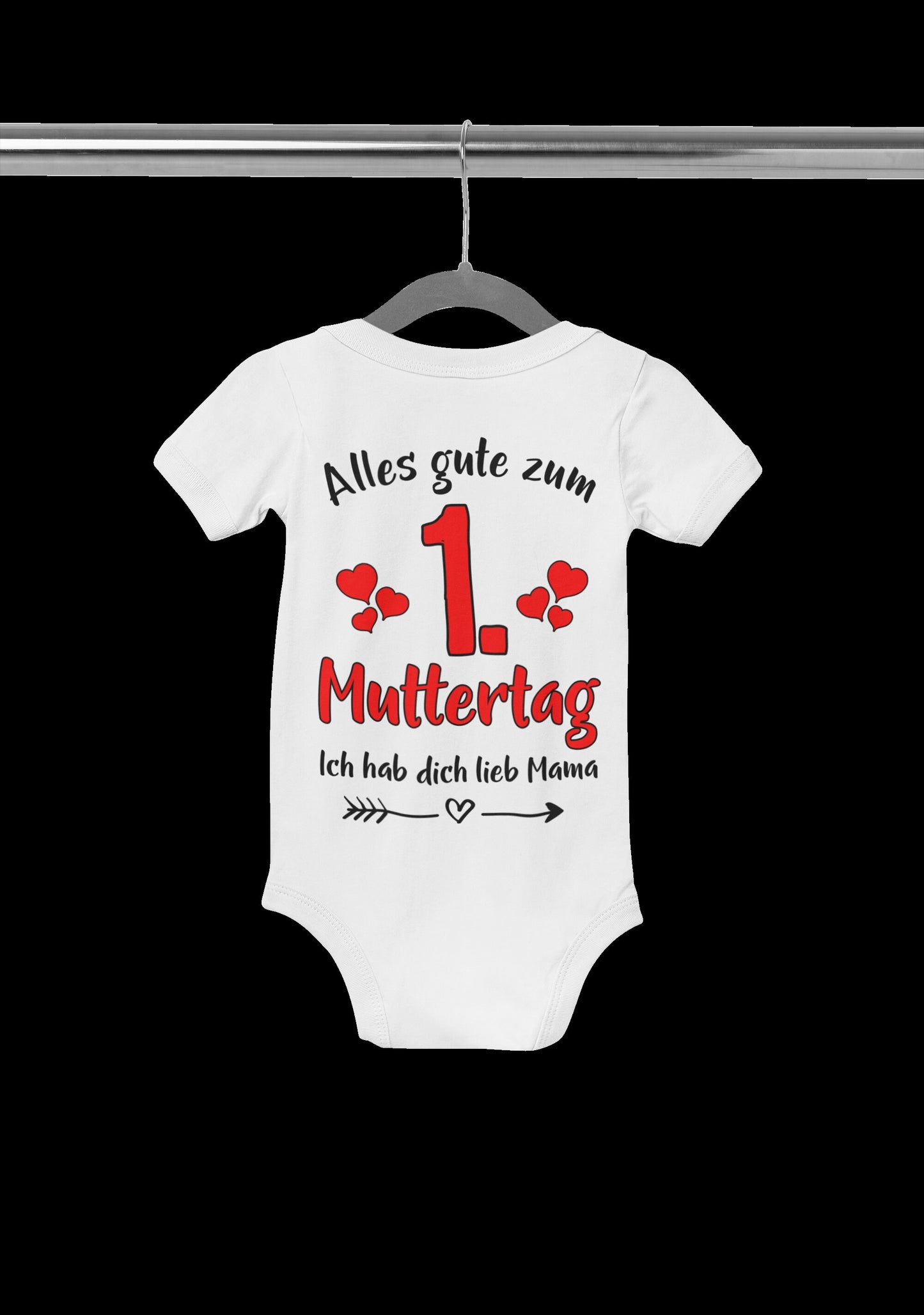 Baby Geschenk Muttertagsgeschenk Babybody - 1. Muttertag hab dich lieb Mama - Geschenke zum Muttertag
