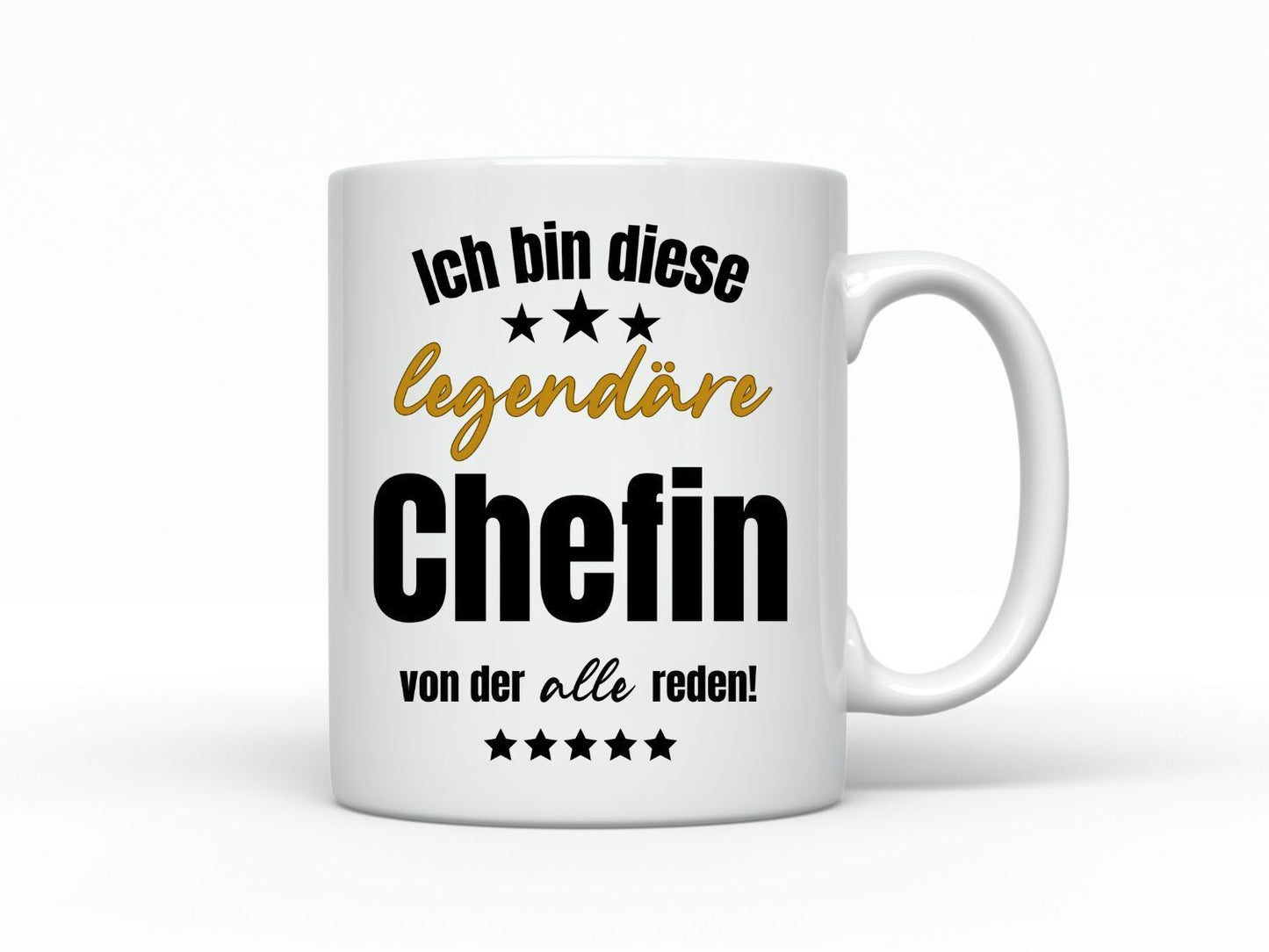 Tasse - legendäre Chefin - Teamleitung Geschenk - Büro Job Arbeit Spruch Leitung