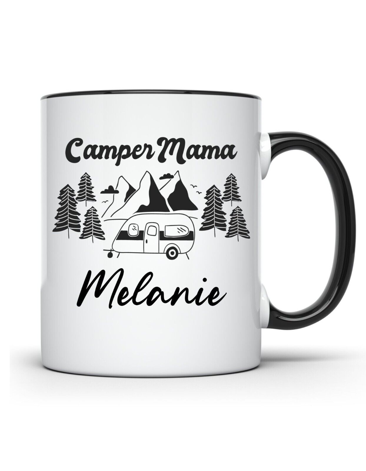 Tasse Camper Mama personalisierbar Name Camping Wohnwagen Caravan Campingplatz