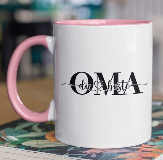 Die beste Oma - Tasse Muttertag  Geschenk Mütter Omi Großmutter Muttertagsgesche