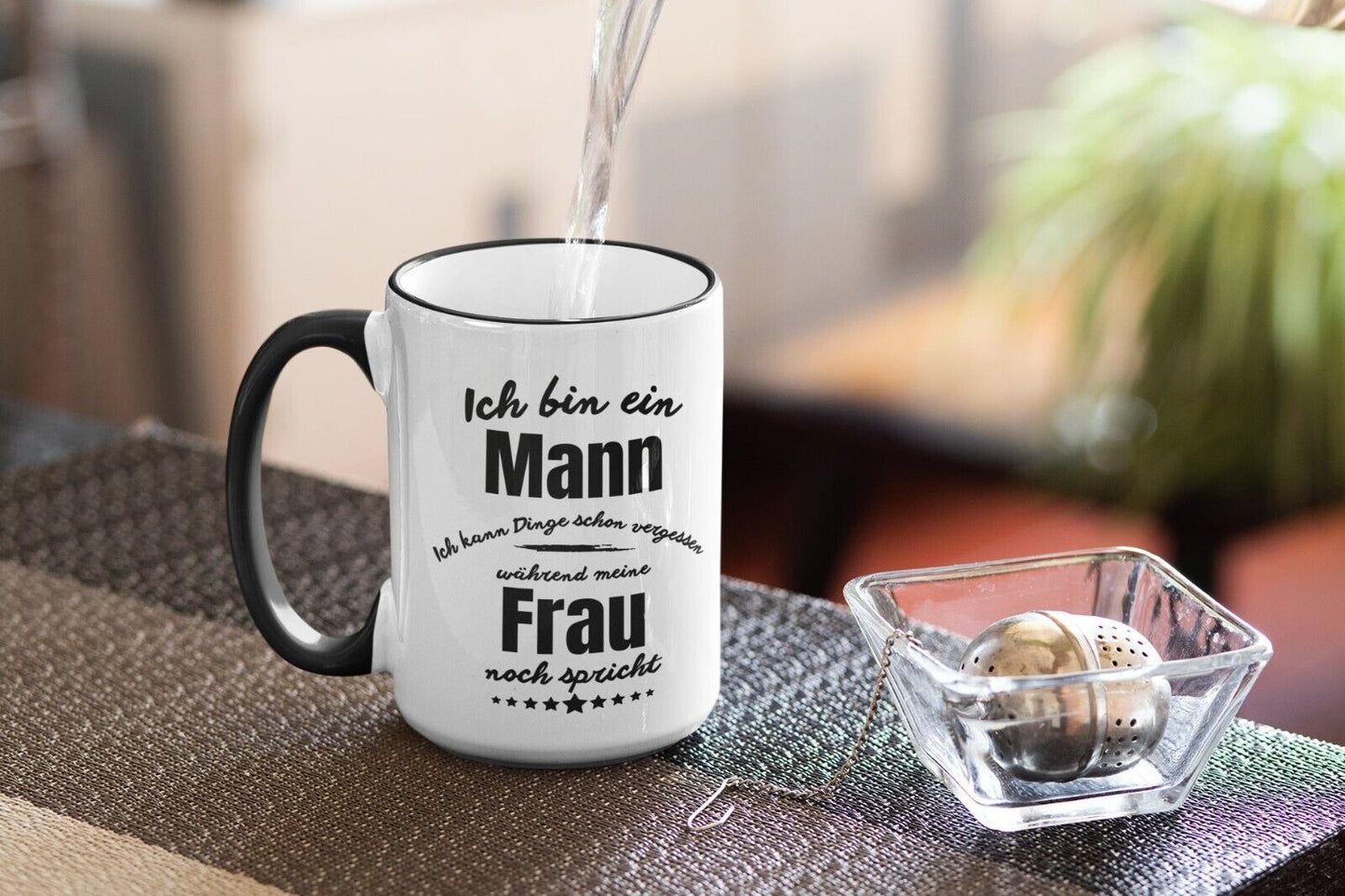 Tasse Valentinstag - vergesse Dinge während meine Frau noch spricht - Spruch