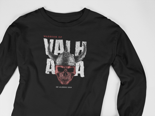 Wikinger Pullover Viking Skull Warrior Valhalla