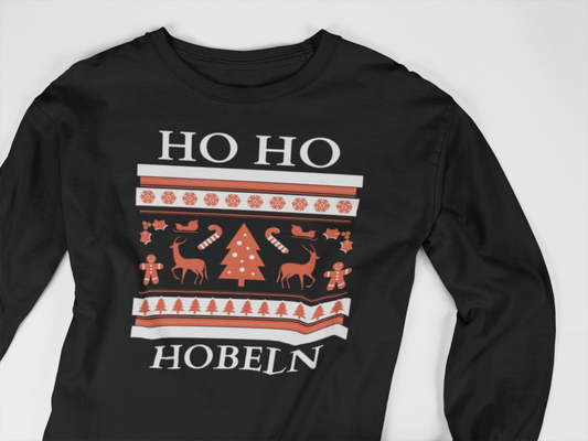 Ugly Christmas Sweater - Ho Ho Hobeln - Weihnachtspullover - Weihnachten Spaß