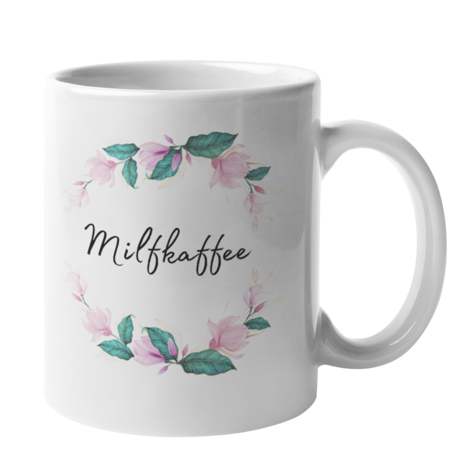 Tasse Muttertag Milfkaffee Kaffetasse Geschenk Frau Mütter Freundin Ehefrau