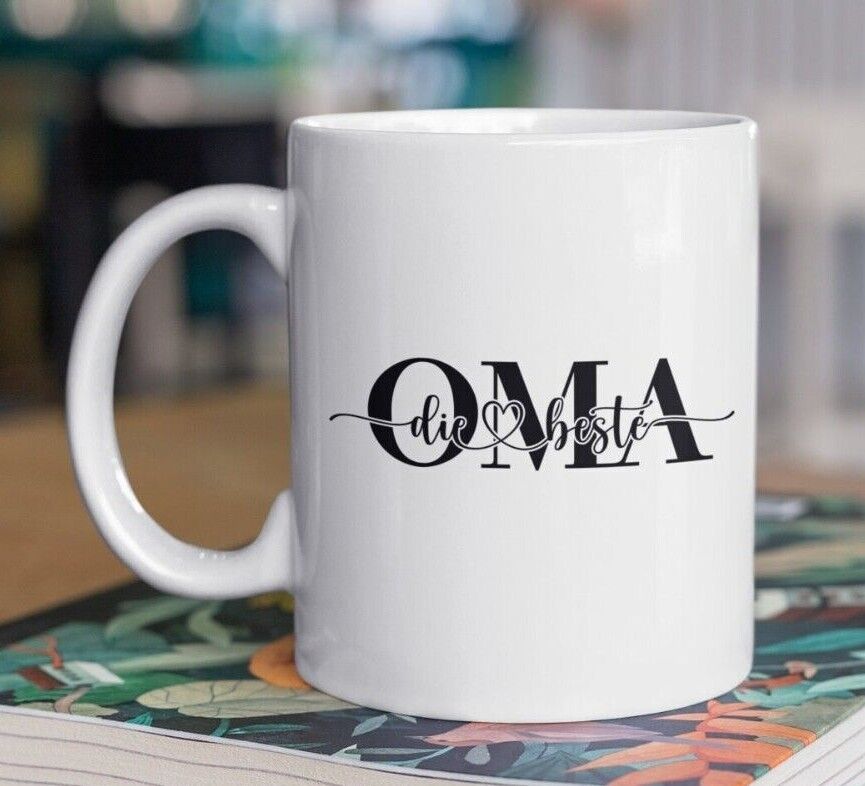Die beste Oma - Tasse Muttertag  Geschenk Mütter Omi Großmutter Muttertagsgesche