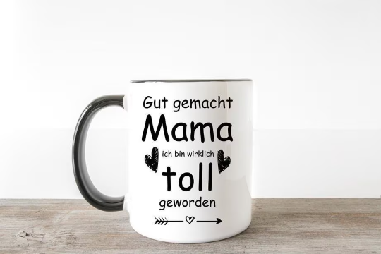 Gut gemacht Mama Kaffee Tasse Muttertag toll  Beste Mama Geschenk Mütter Mama Ma