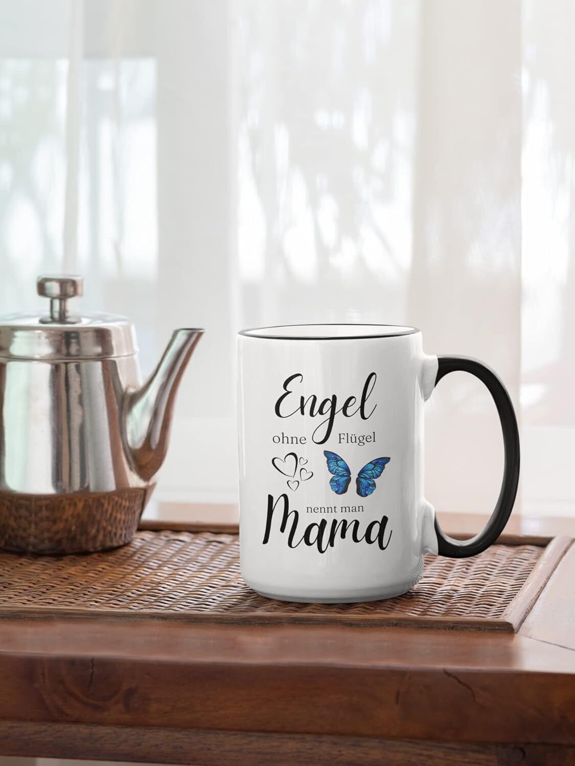 Tasse Engel ohne Flügel nennt man Mama Beste Geschenke für Mama Muttertag