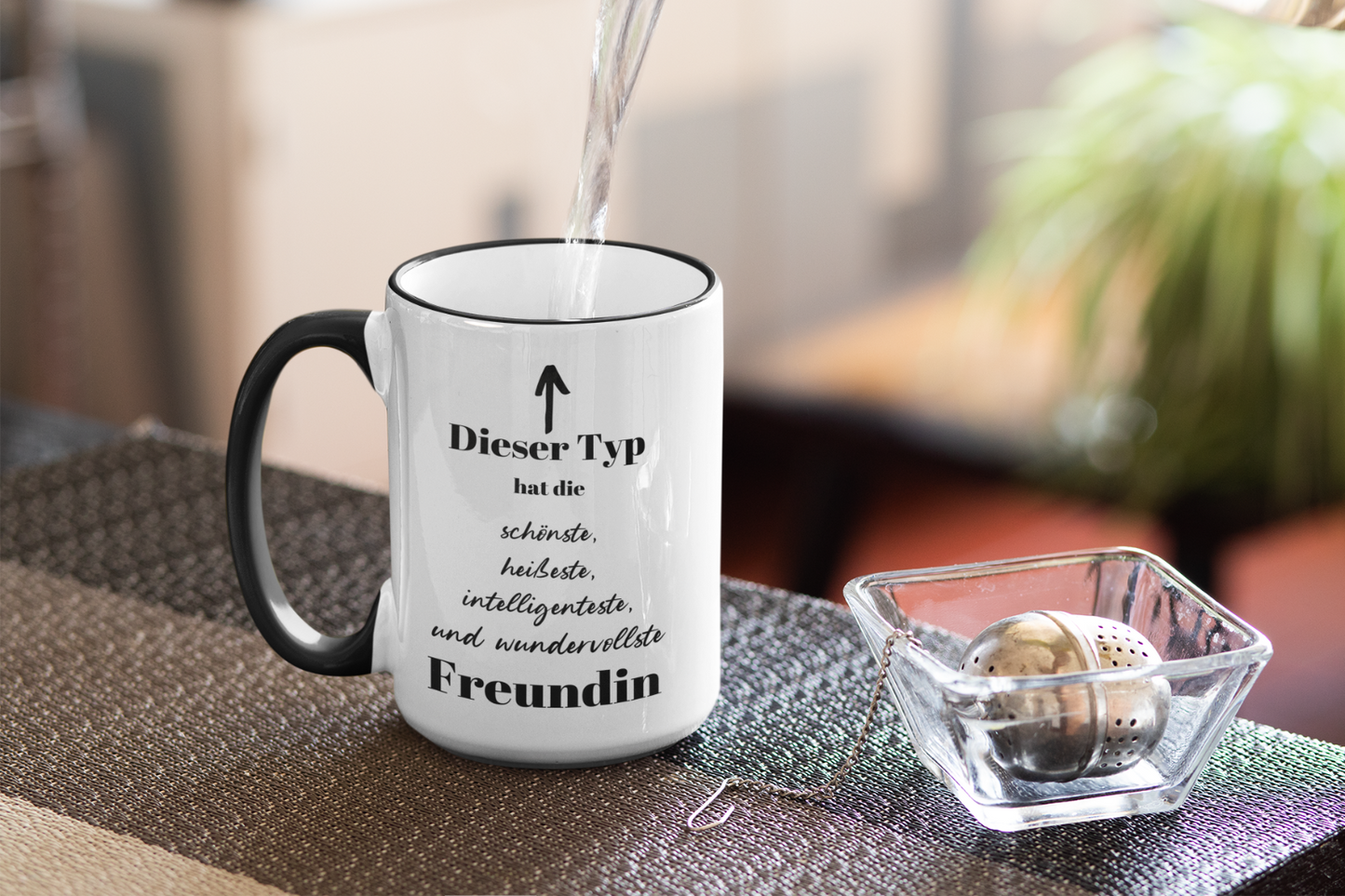 Tasse Jahrestag - Dieser Typ heißeste wundervollste intelligenteste Freundin