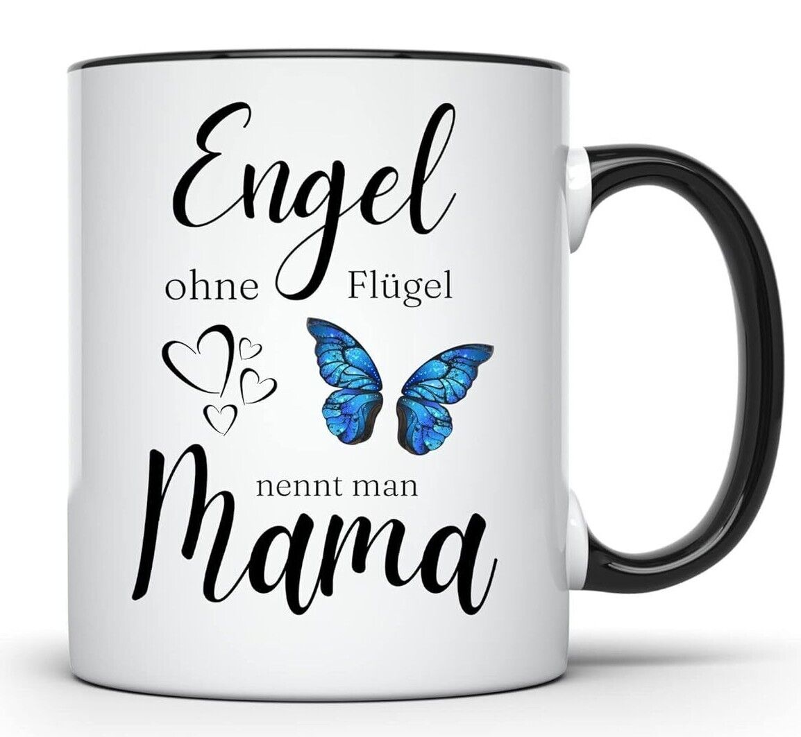 Tasse Engel ohne Flügel nennt man Mama Beste Geschenke für Mama Muttertag