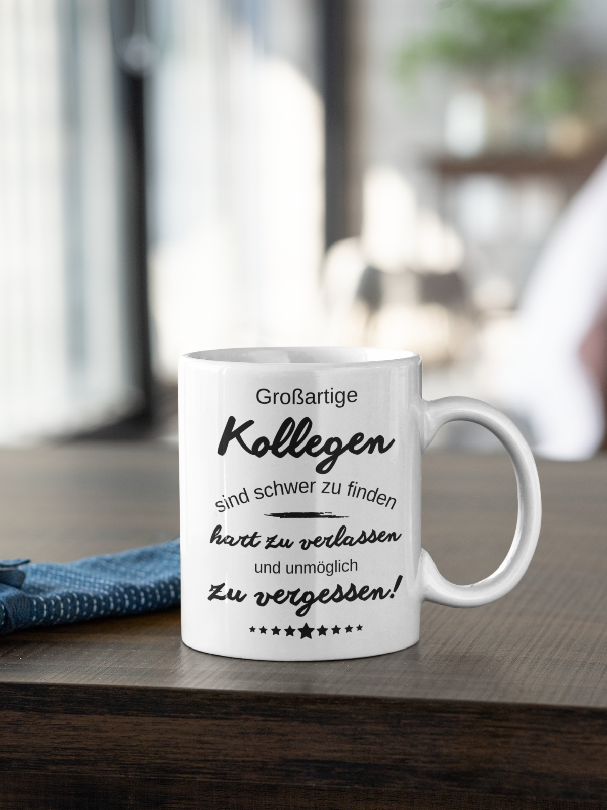 Tasse Kollegen Abschied mit Spruch - Großartige Kollegen -  Geschenk Kolleginnen