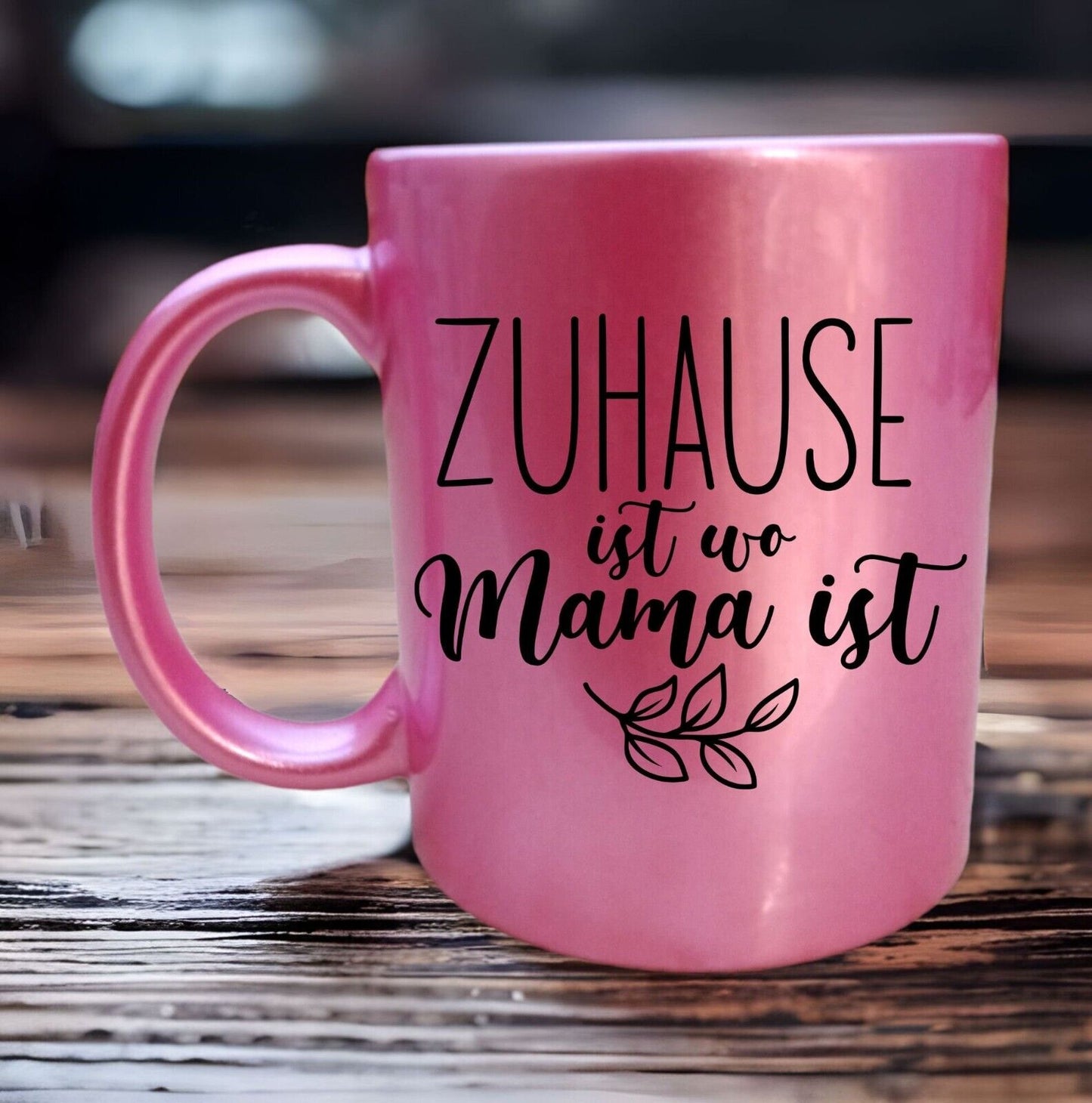 Tasse Muttertag - Zuhause ist wo Mama ist -Geschenk  Mama als Muttertagsgeschenk