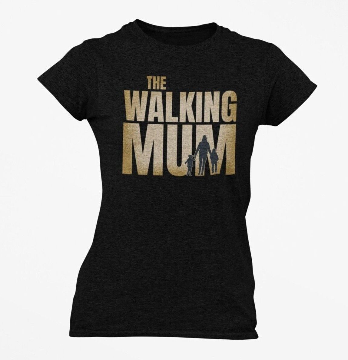 Muttertag T-Shirt Walking Mum Muttertags Shirt Mama Mütter Lustig Fun Shirts