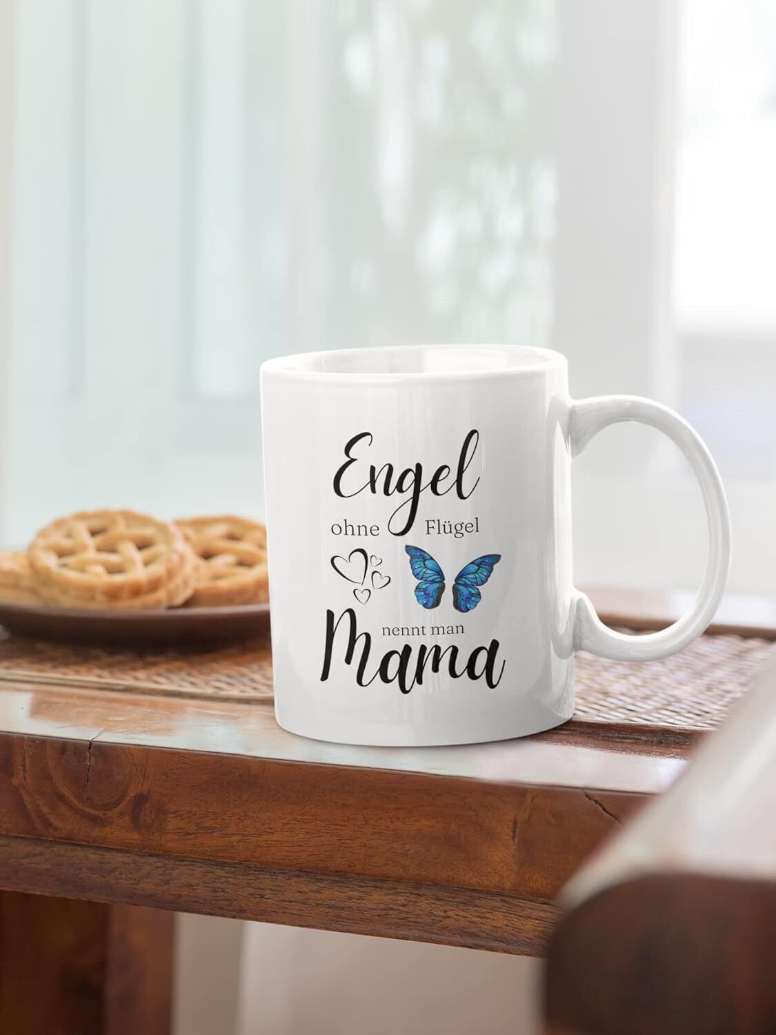 Tasse Engel ohne Flügel nennt man Mama Beste Geschenke für Mama Muttertag