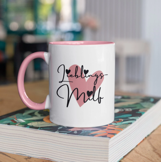 Lieblings Milf Tasse Spruch - Muttertagsgeschenk Mama Mütter Tassen Muttertag