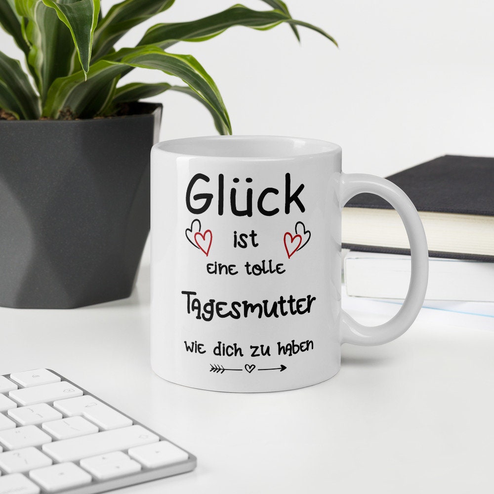 Tasse Tagesmutter Glück ist eine Tagesmama wie dich zu haben Geschenk Tagesmutter Erzieherin