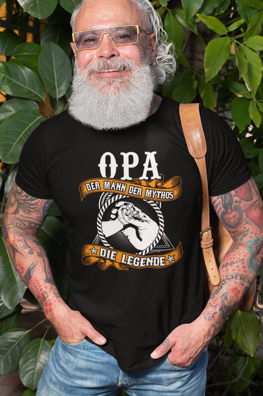 Opa T-Shirt der Mann der Mythos die Legende Geschenk für Großväter