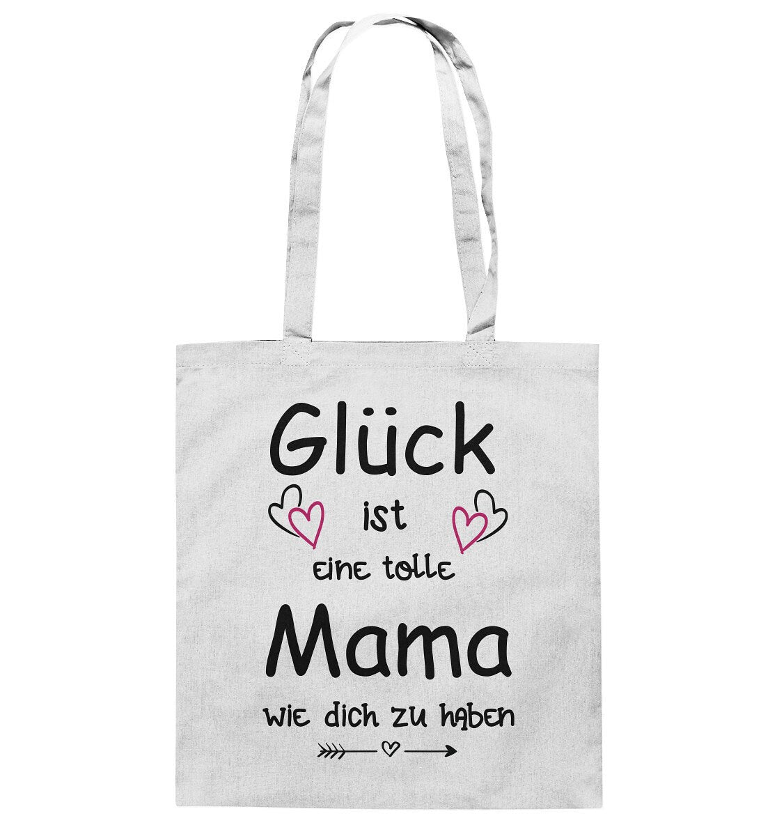 Glück ist tolle Mama wie dich zu haben Muttertag Muttertagsgeschenk  - Baumwolltasche