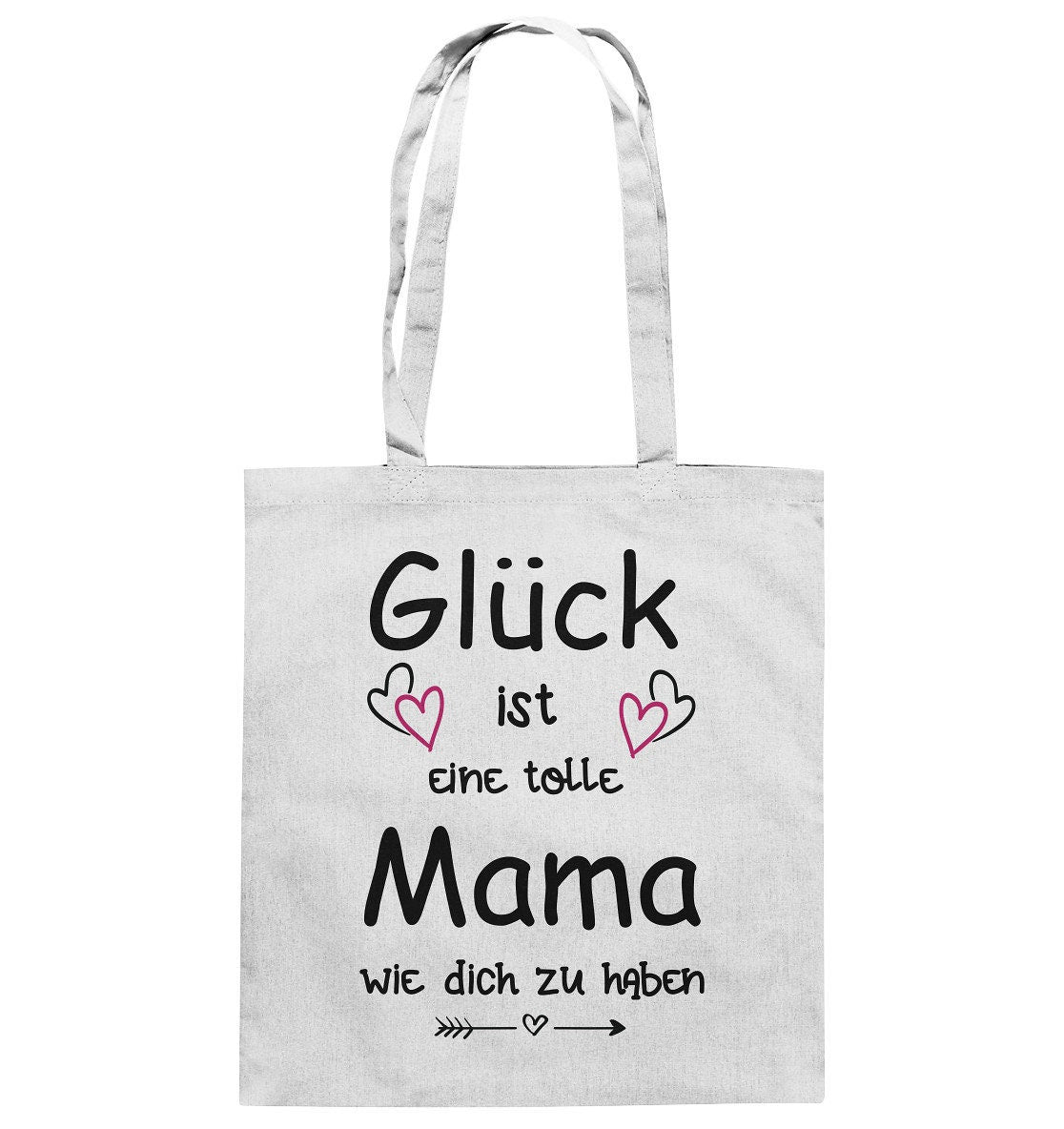 Glück ist tolle Mama wie dich zu haben Muttertag Muttertagsgeschenk  - Baumwolltasche