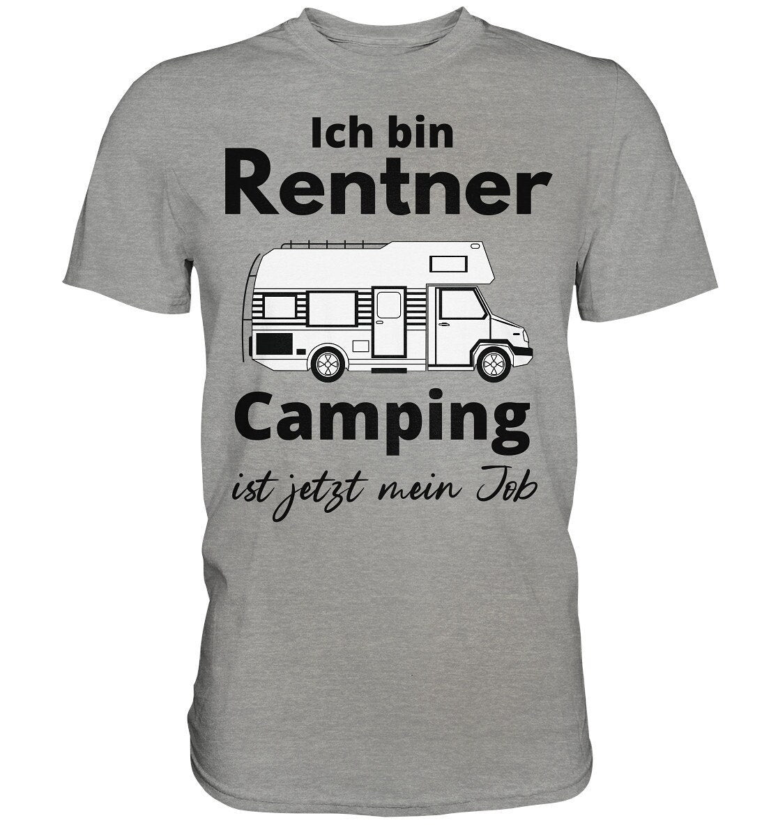 Rentner Camping Wohnmobil  - Premium Shirt Camper