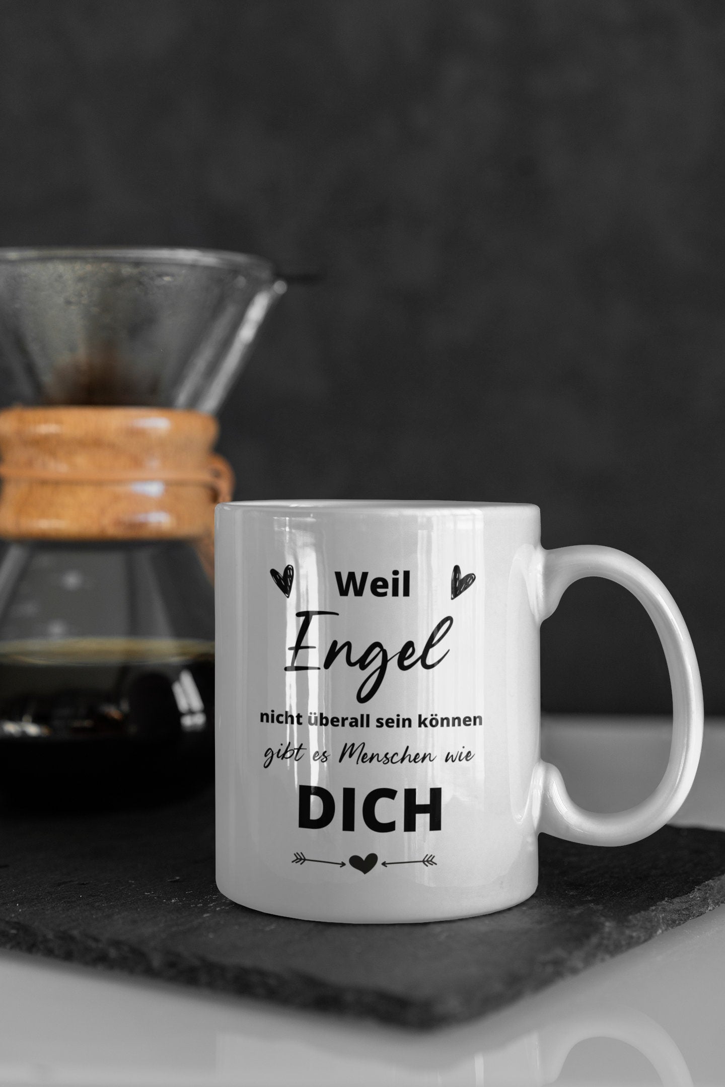 Tasse Weil Engel nicht überall sein können Freundin Freundschaft Liebe Partnerschaft