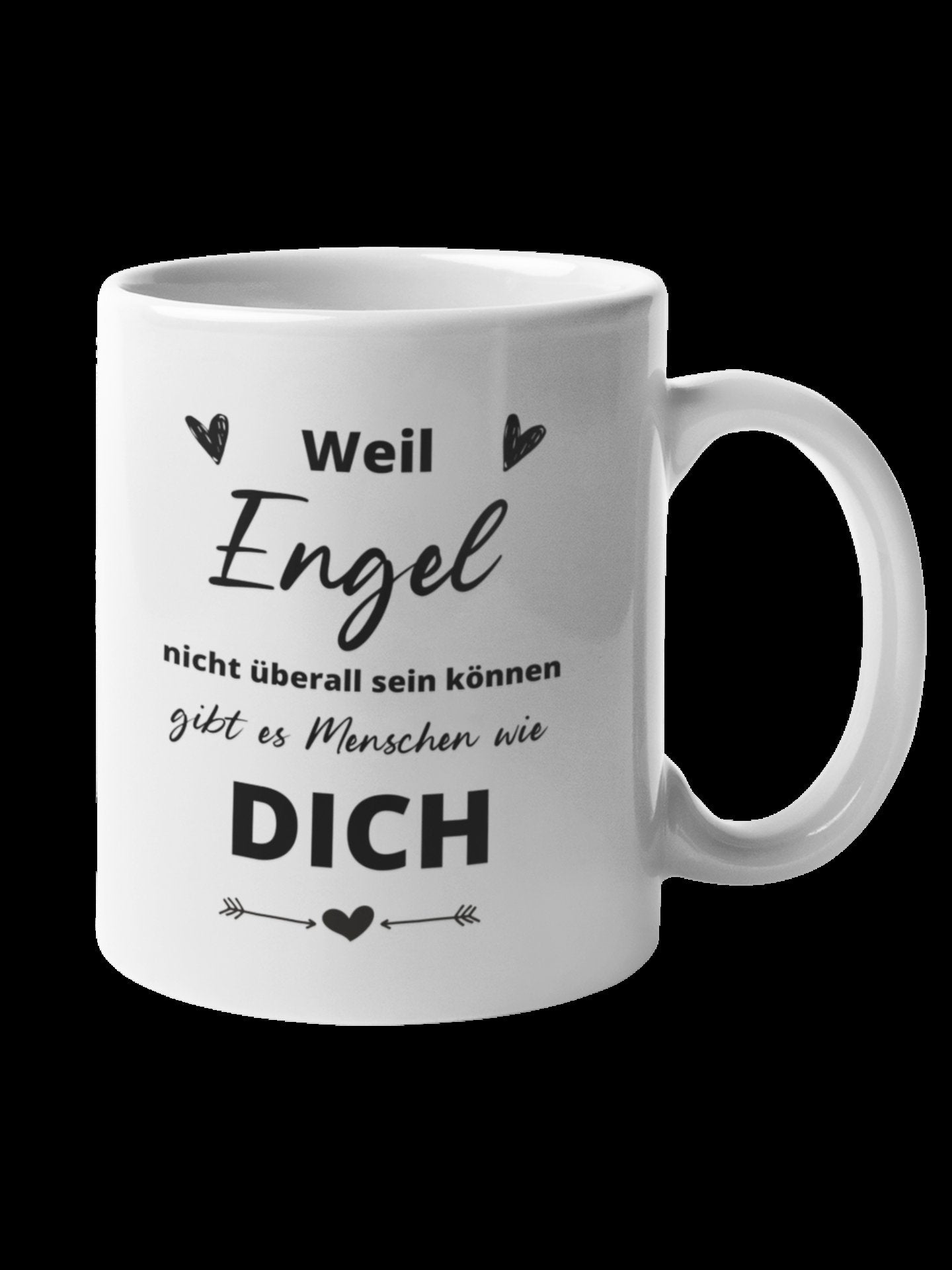 Tasse Weil Engel nicht überall sein können Freundin Freundschaft Liebe Partnerschaft