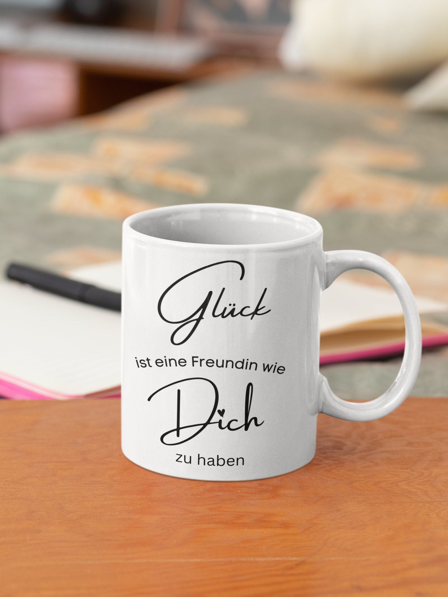 Tasse Glück Freundin wie dich zu haben