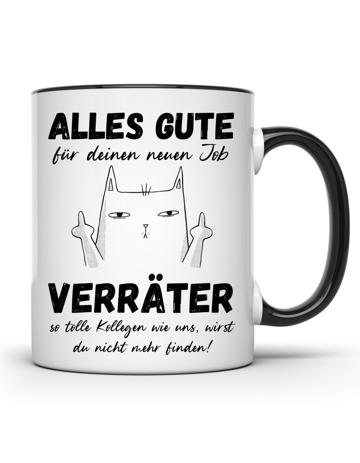 Tasse Kollegen Abschied Tasse Jobwechsel Kollegin Tasse Verräter Katze Geschenk Kollegen Kleinigkeit Kolleginnen Büro Tasse mit Spruch Job