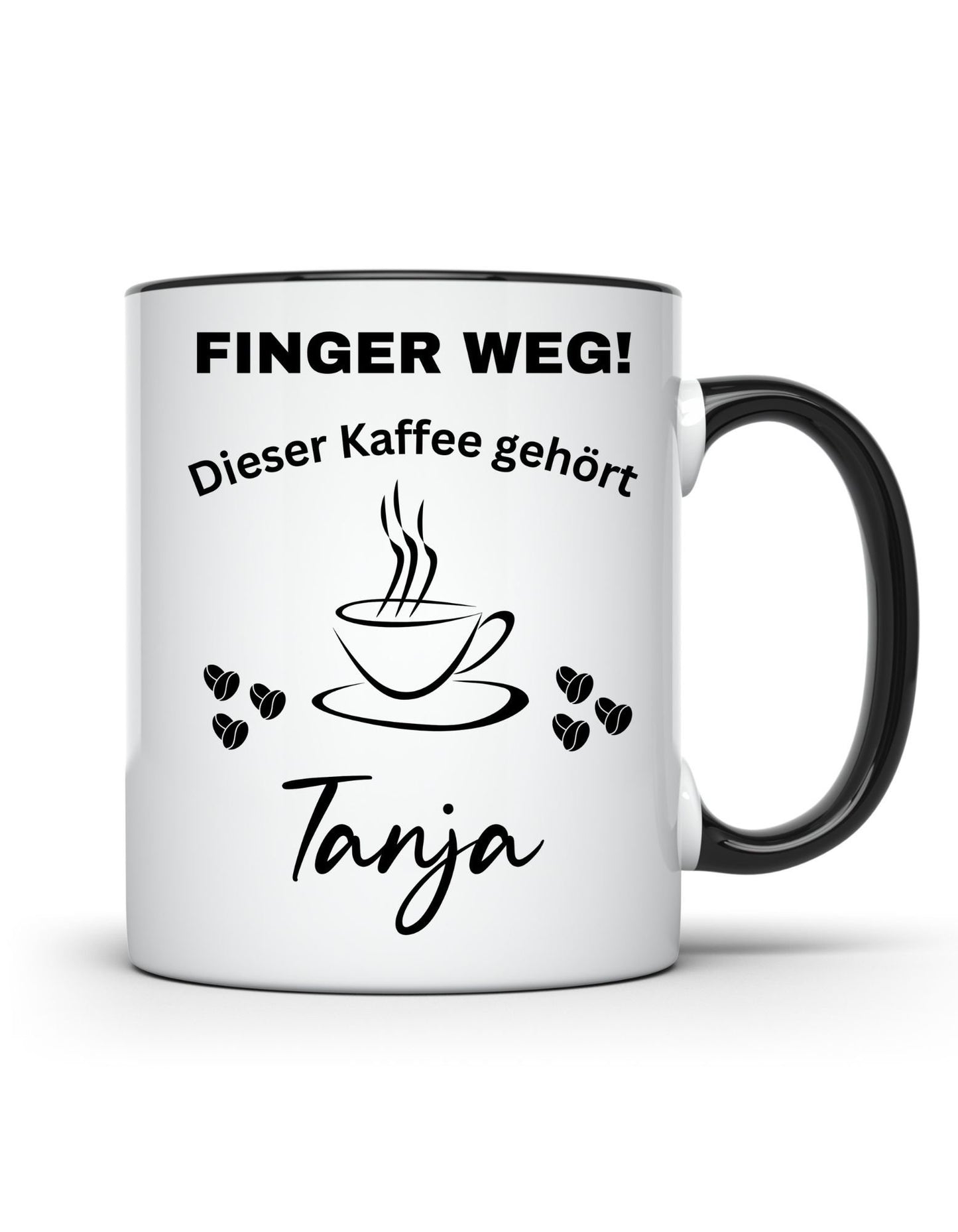 Personalisierte Tasse - Dieser Kaffee gehört Name - Büro Kollegen Schreibtisch Kaffeetasse mit Name