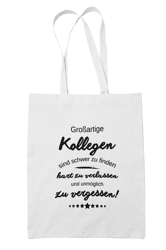 Großartige Kollegen Tasche Jobwechsel Stoffbeutel Geschenk Kolleginnen Kollege Lustig Abschiedsgeschenk Kollegin Sprüche Job Tragetasche