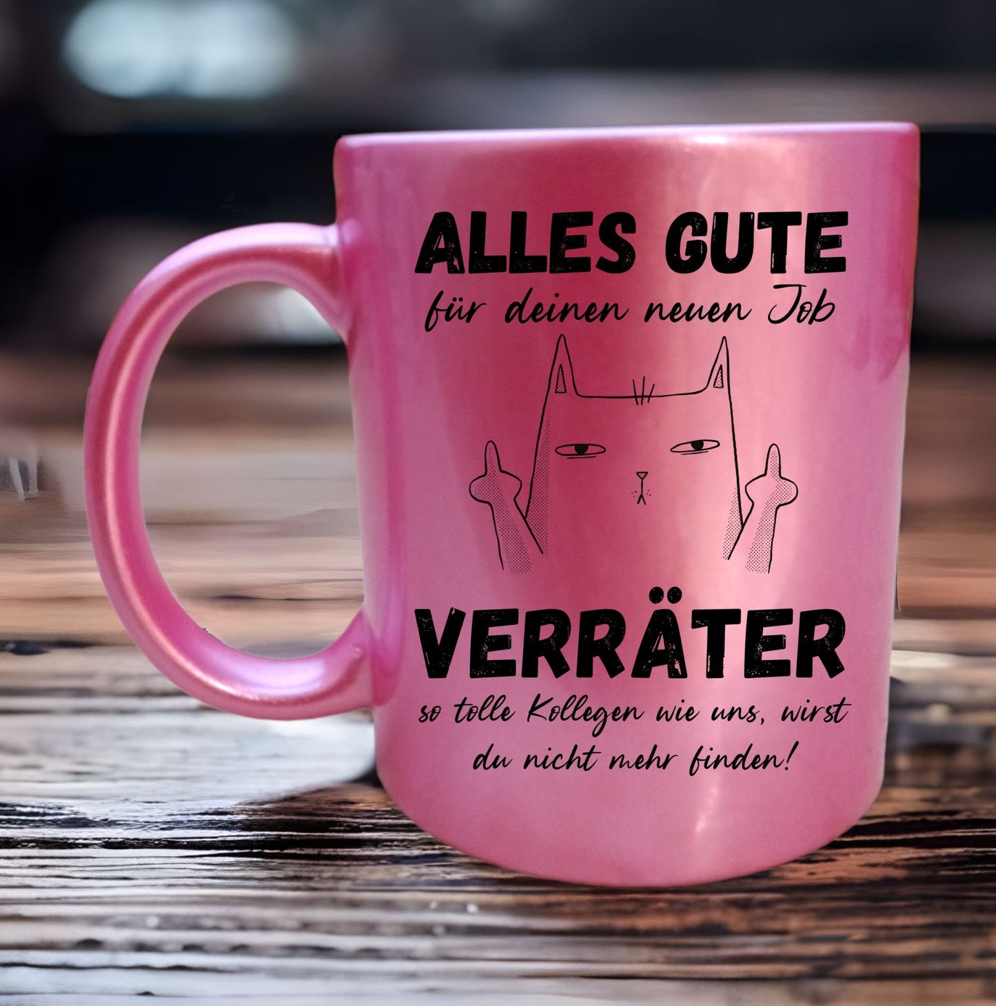 Tasse Kollegen Abschied Tasse Jobwechsel Kollegin Tasse Verräter Katze Geschenk Kollegen Kleinigkeit Kolleginnen Büro Tasse mit Spruch Job