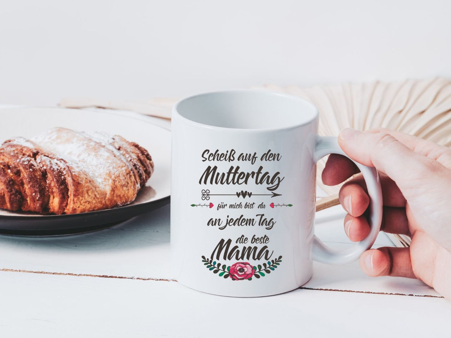 Tasse Scheiß auf Muttertag Geschenk Kaffeetasse Mama als Muttertagsgeschenk