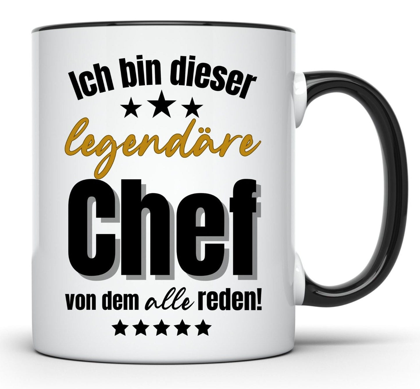 Tasse legendärer Chef - Geschenk Teamleiter- Kaffeetasse Büro Spruch Teamleitung Filialleiter