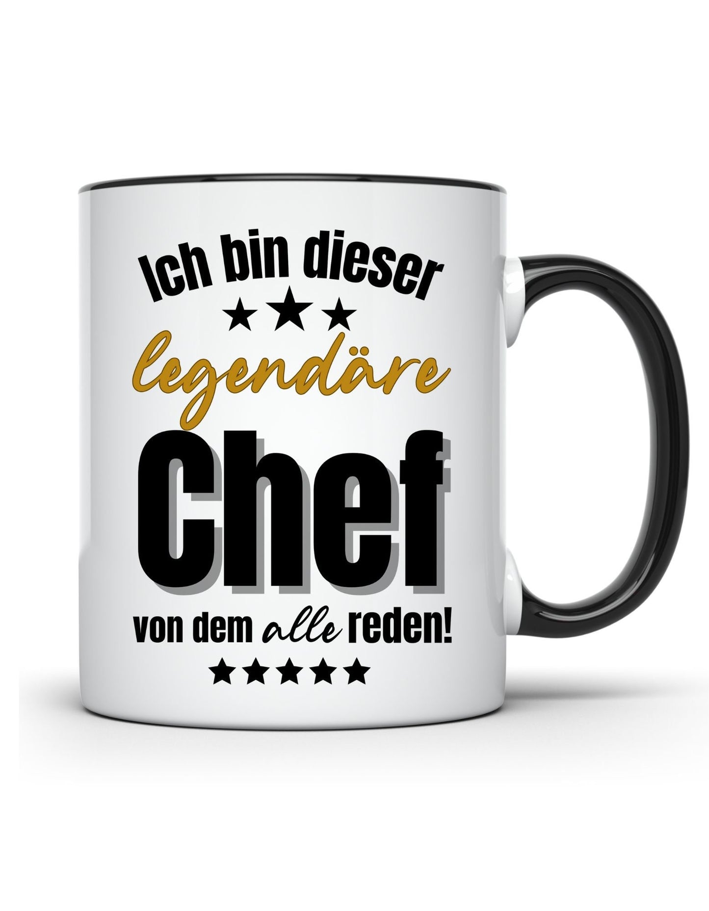 Tasse legendärer Chef - Geschenk Teamleiter- Kaffeetasse Büro Spruch Teamleitung Filialleiter