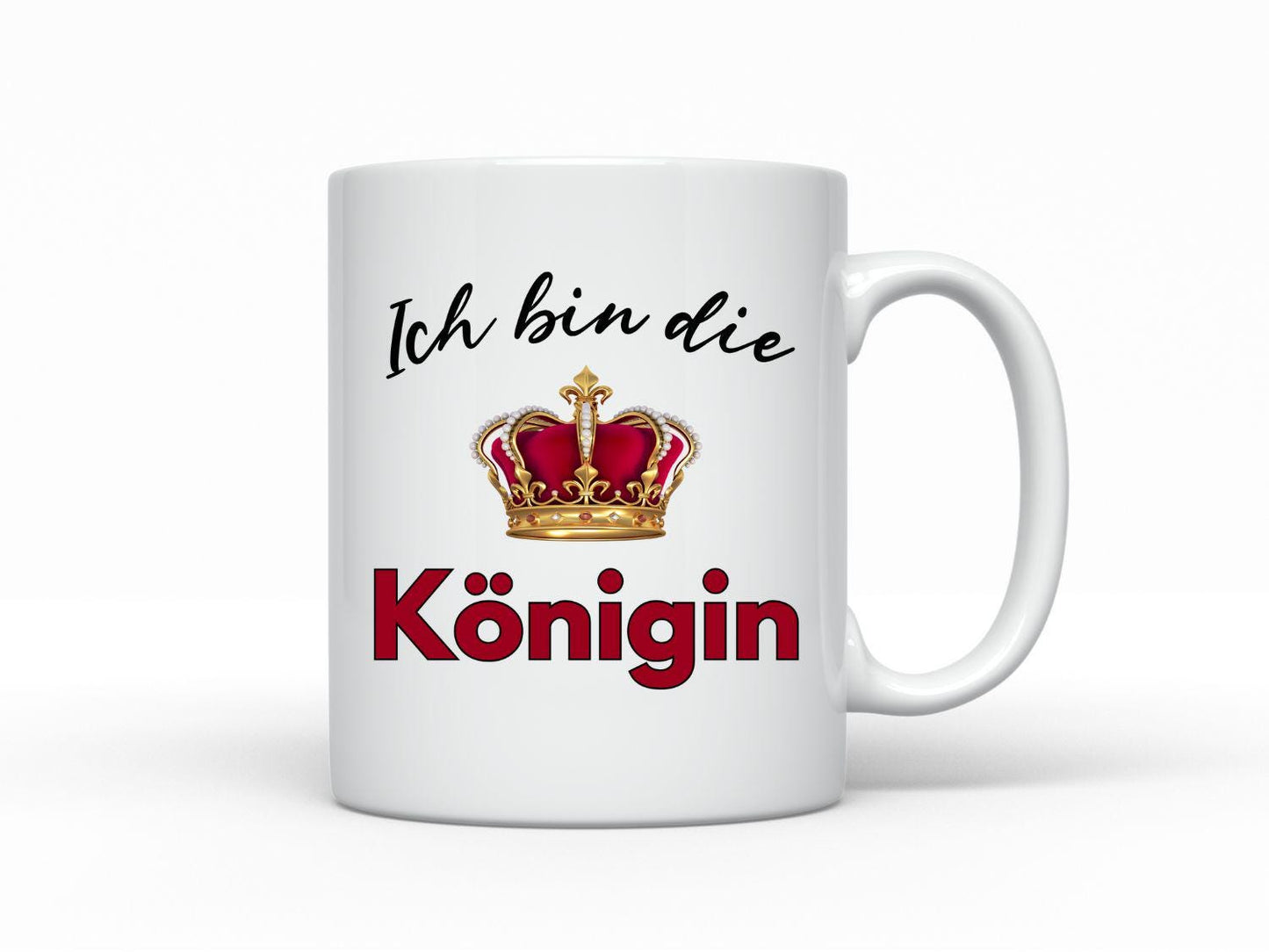 Italien Tassen Set Italiener und Königin Set 2x weiß Italien Geschenk Tasse Italiener Tassen